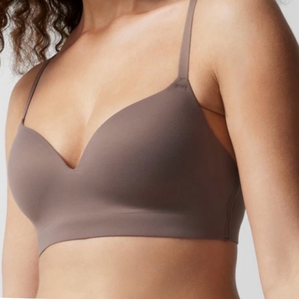 Soma Embliss Wireless T-Shirt Bra in Taupe